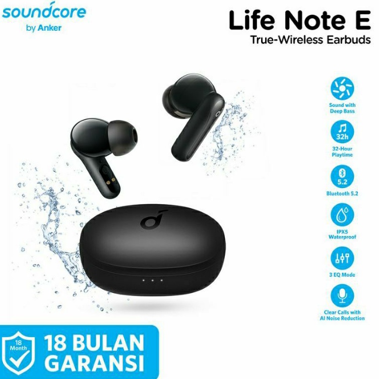 Anker Soundcore Life Note E TWS Earphone A3943 Garansi Resmi