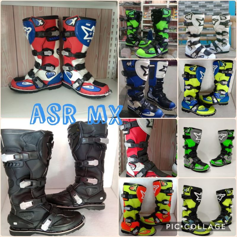 Sepatu cross trail MX premium RNL 4 gesper bisa COD