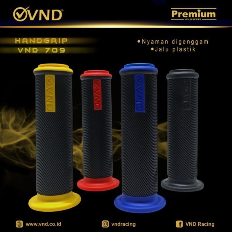 Grip VND Bulu , Handgrip Bulu VND Premium Original 100% Model RCB