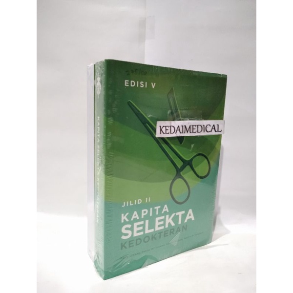 (ORIGINAL) PAKET 2 BUKU KAPITA SELEKTA KEDOKTERAN EDISI 5 JL.1 &amp; JL.2