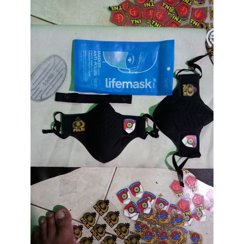 MASKER TOMO POLRI INAFIS ORIGINAL PREMIUM