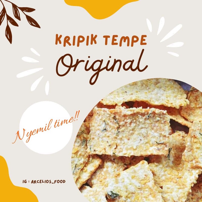 

Keripik Tempe Original Gurih - 250 gr