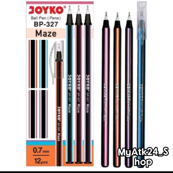 

Pulpen Maze BP-327Joyko 0.7 MM / Ballpen / Pulpen (/ 1Pcs)