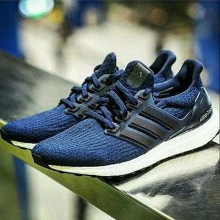 Ready  Sepatu Adidas Ultra Boost 3.0 Blue Navy Vietnam Grade Original