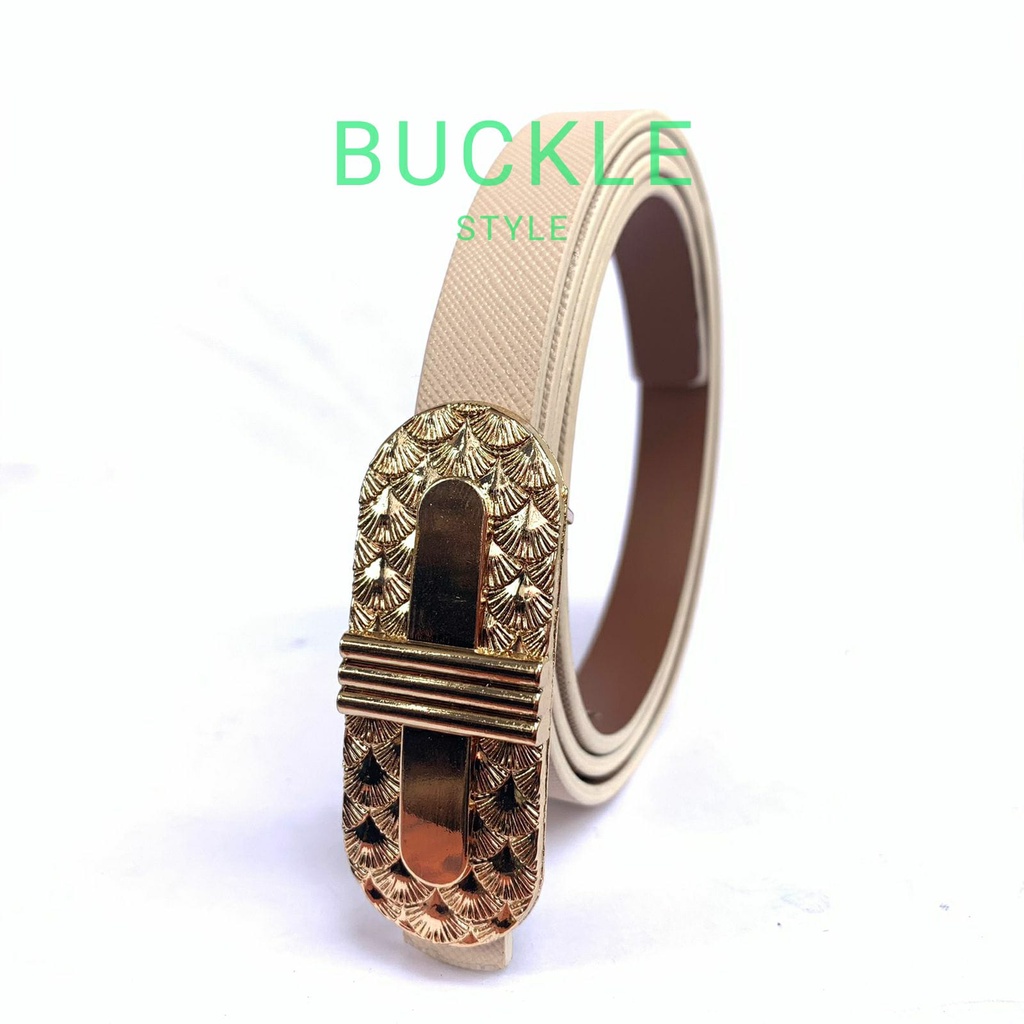 Buckle Style - Ikat pinggang cewek dewasa kekinian - dan model terbaru