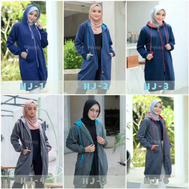 ⭐BUY 1 GET 2 GIFT⭐ HIJACKET® ORIGINAL BASIC JAKET MUSLIMAH-1