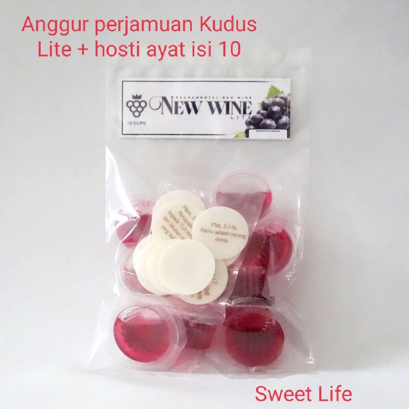 

Paket Perjamuan Kudus Lite + hosti ayat isi 10