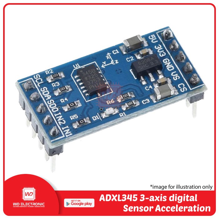 ADXL345 3 Axis Digital Gravity Sensor Acceleration module Tilt Sensor