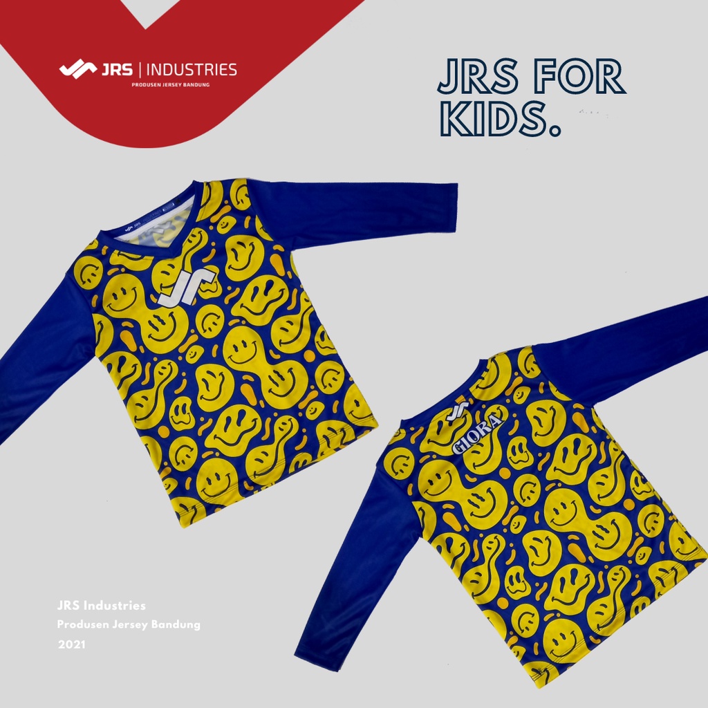 JRS KIDS SMILE  / Jersey Custom Anak / Jersey Push Bike / Jersey Sepeda
