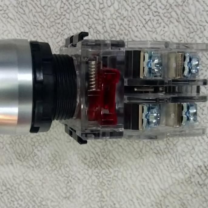 push button 22mm on off lock merk HANYOUNG korea