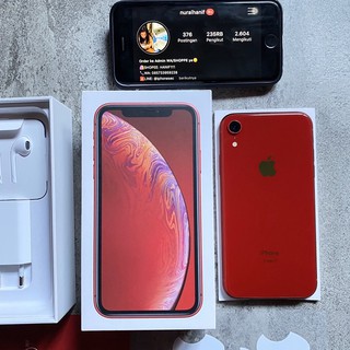 iPhone XR 128GB Second IBOX RED | Shopee Indonesia