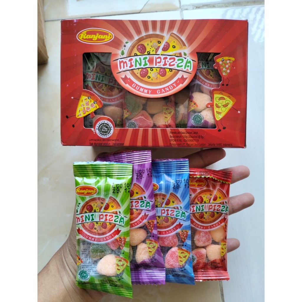 

RANJANI JELLY GUM BOX ISI 30