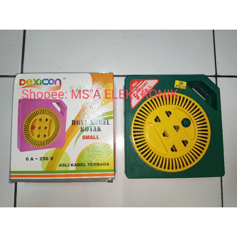 Dexicon Kabel Roll Kotak 5m full + Lampu Led