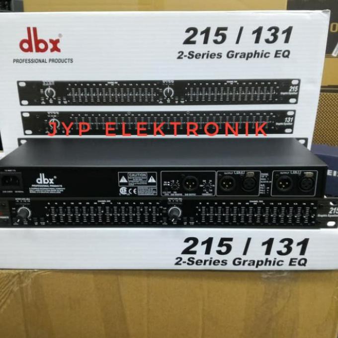EQUALIZER DBX 215 PLUS SUBWOOFER GRADE A PLUS PLUS NEW INCLUDE SUB OUT