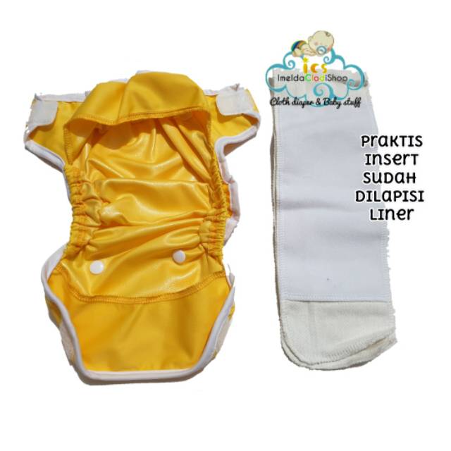 Clodi Cover Baby oz  Sheizy newborn dapat 1 insert diaper newborn cuci ulang