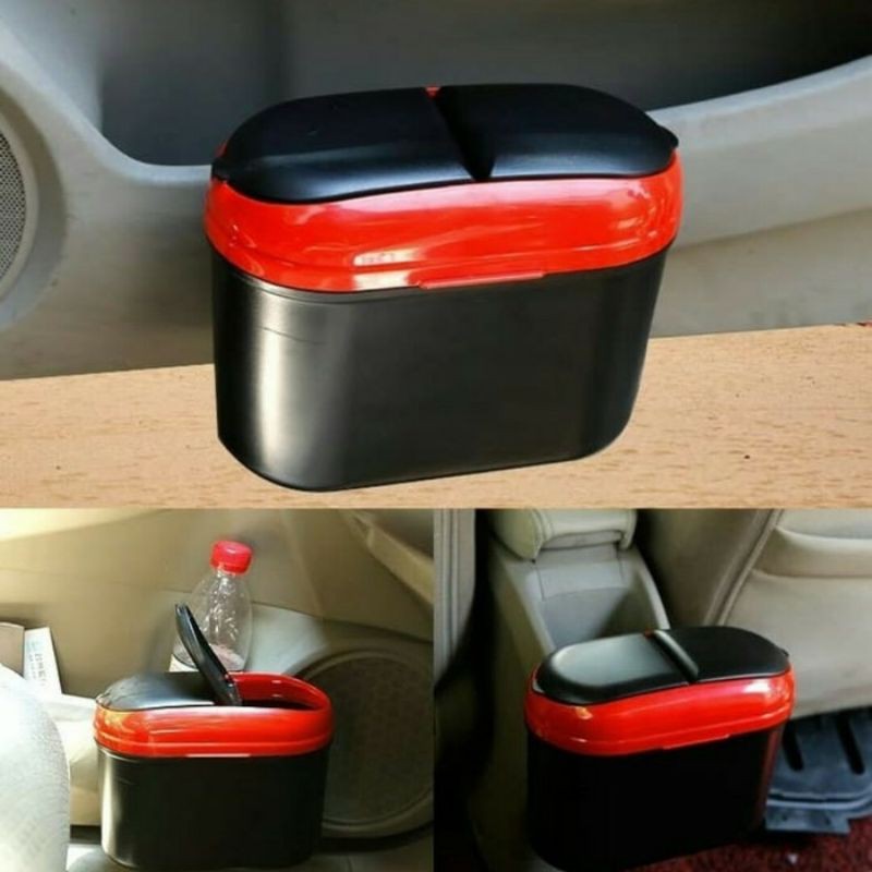 Tempat Sampah Mobil Lucu Mini Samping Dashboard Tong Sampah Mobil Mini Car Trash Bin