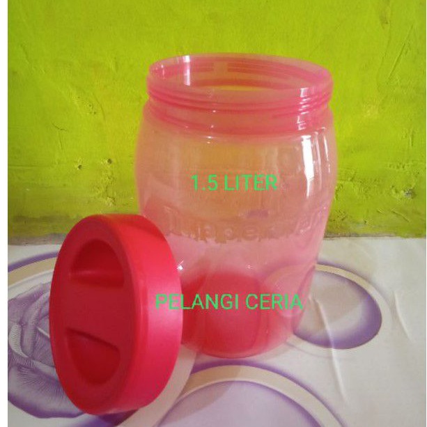 Toples universal jar tupperware 1,5 liter