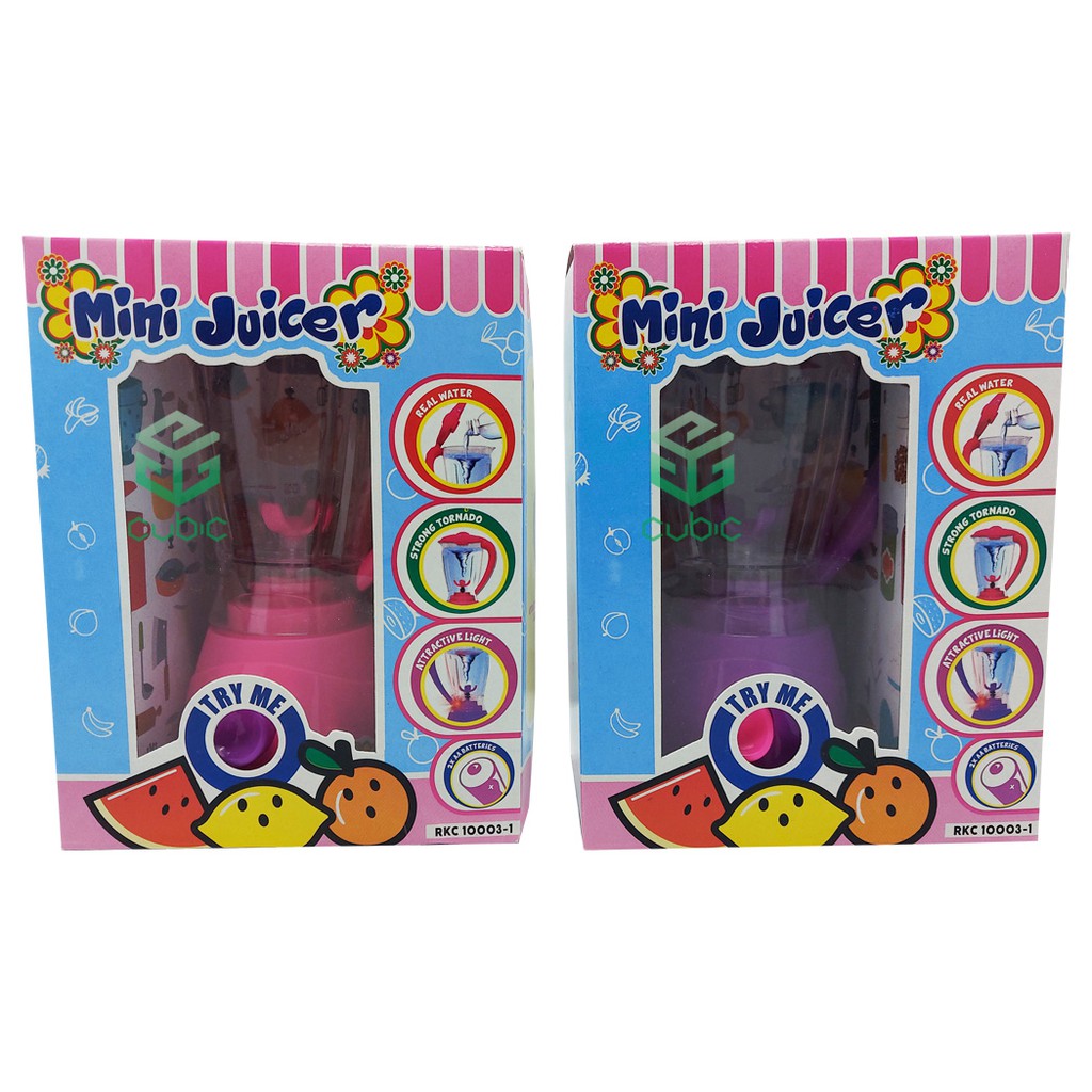 MAINAN ANAK ALAT DAPUR BLENDER JUICE RKC 10003 - BISA DIMASUKAN AIR-1