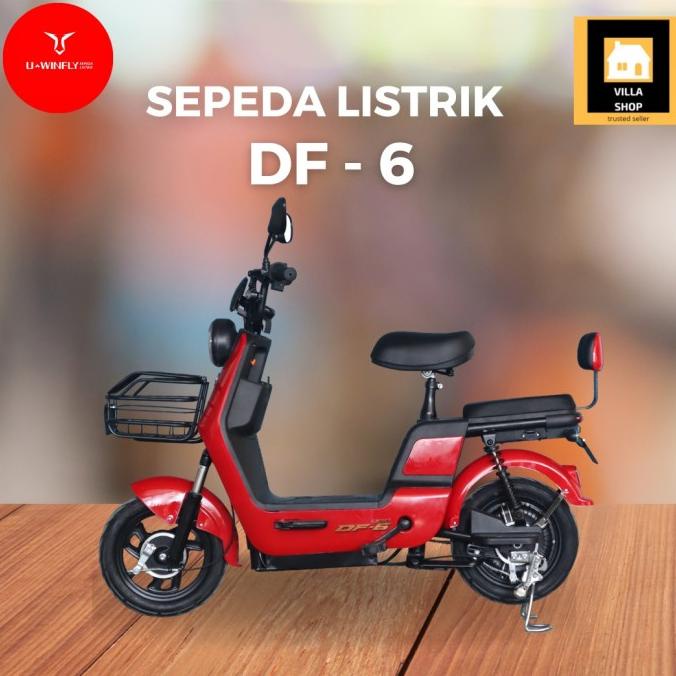 SEPEDA LISTRIK UWINFLY DRAGON FLY 6 / DF6 GARANSI RESMI DSF654654