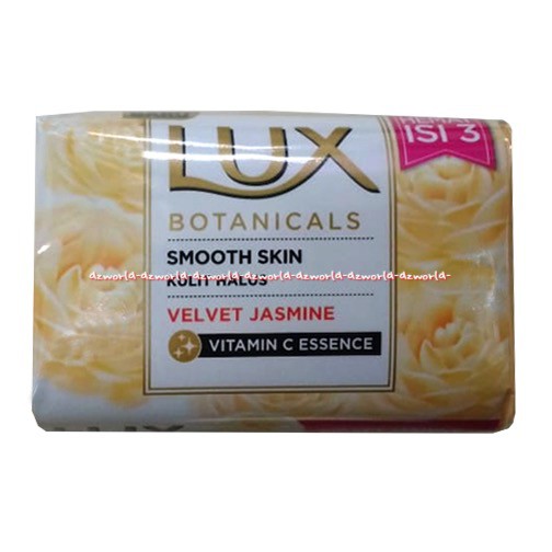 Lux Botanicals Smooth Skin Velvet 3pcs Sabun Batang Lux Velvet Jasmine Putih Kemasan Ekonomis Sabun Batanang Bar Soap Bars Soap Luxs Lux's