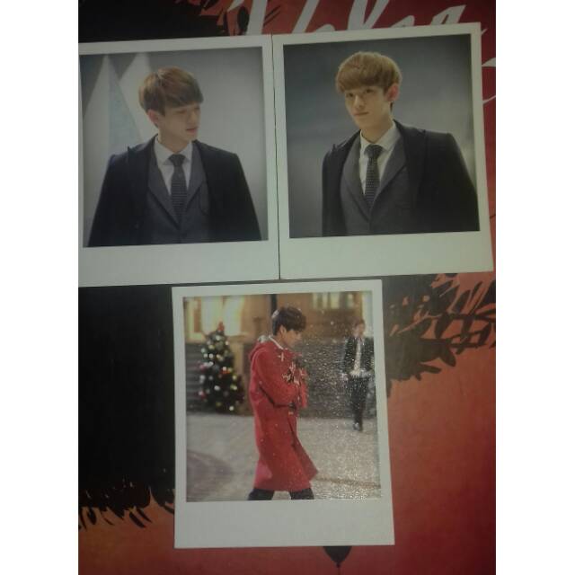 OFFICIAL POLAROID EXO MID (CHEN,KAI)