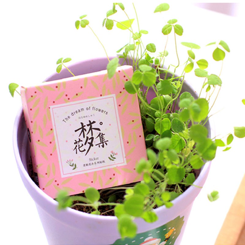 

40 pcs flower plant summer sticker sticker box ST205