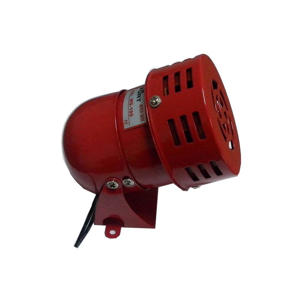 Motor Sirene Red Metal Case MS-190M Fort Baby Sirine Ms190