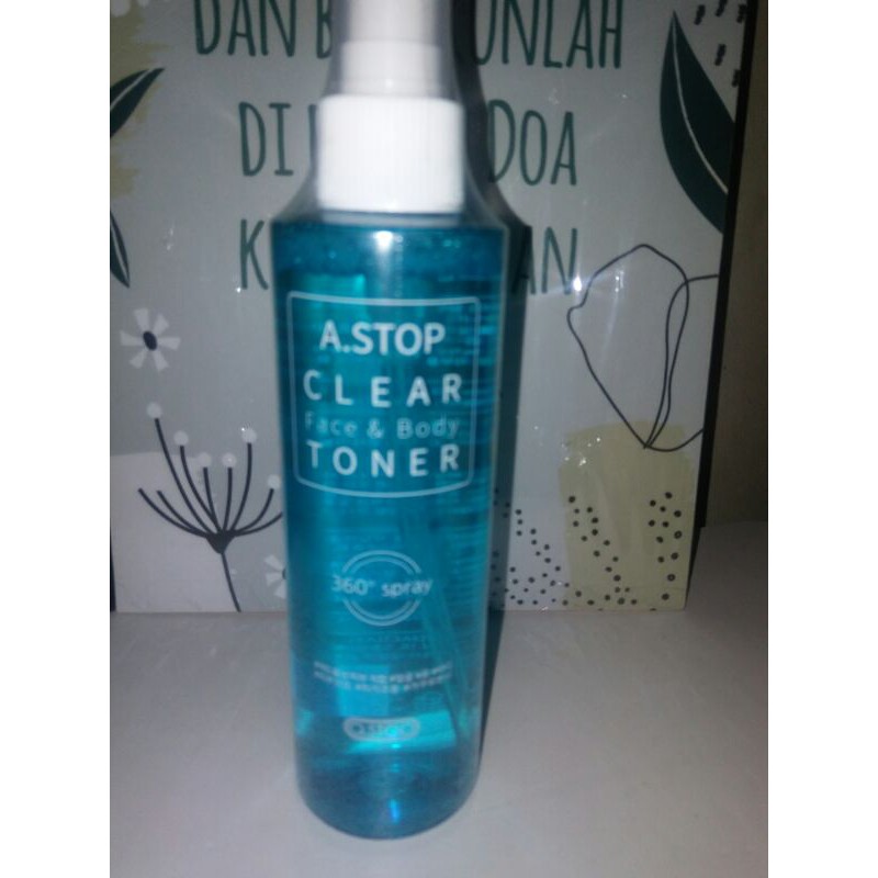 A.Stop Clear Face&Body Toner