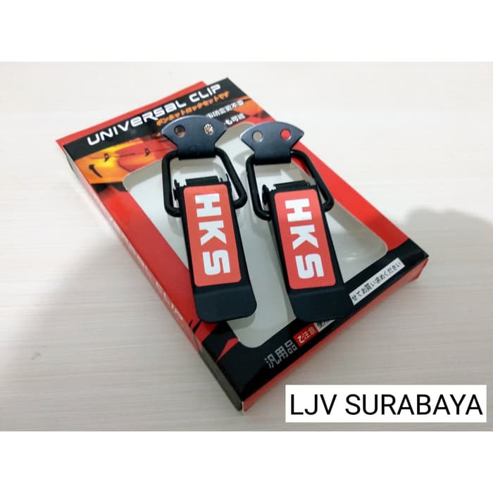 CLIP BUMPER HKS UKURAN BESAR L / JDM CLIP BUMPER HKS L UNIVERSAL