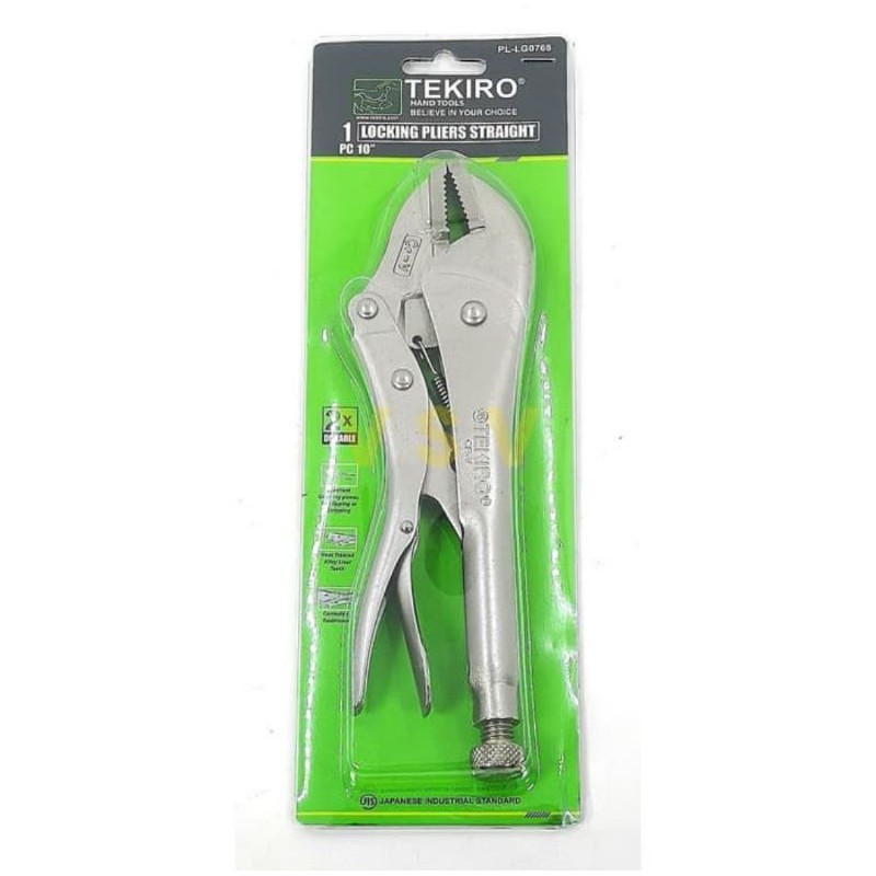 Jual Tang jepit lurus 10 in / tang buaya tekiro | Shopee Indonesia