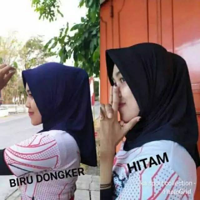 Kerudung/Hijab/Jilbab Sport Jersey Murah Olahraga Tebal dan adem