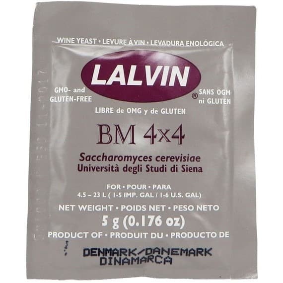 

Imatton Lalvin Dried Wine Yeast BM 4X4