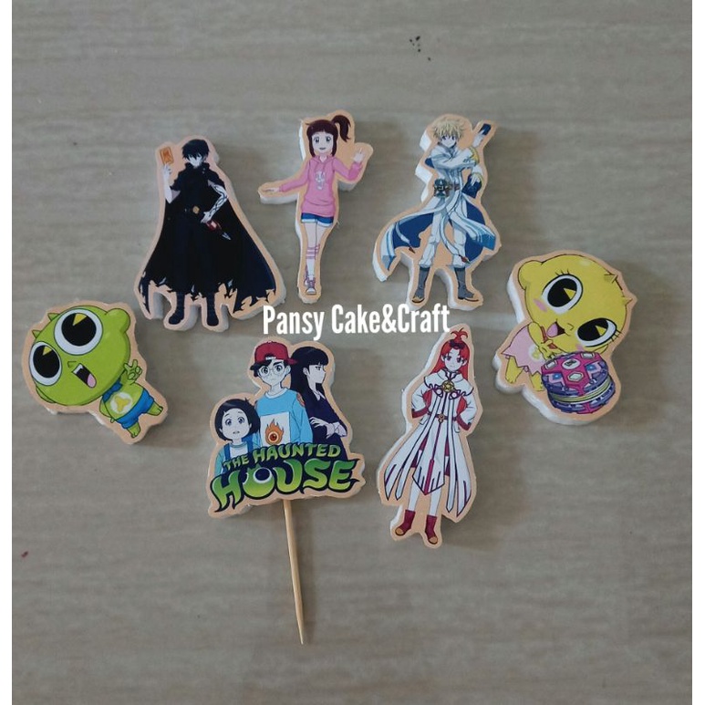 cupcake topper Shinbi House
