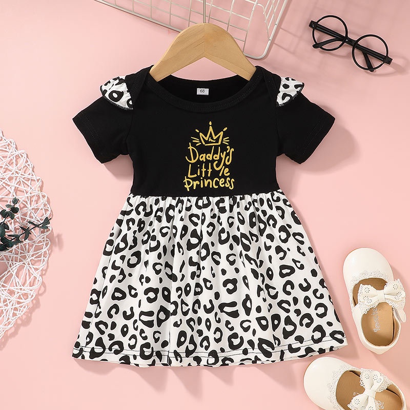 Dress anak leopard/pakaian anak perempuan/kualitas import