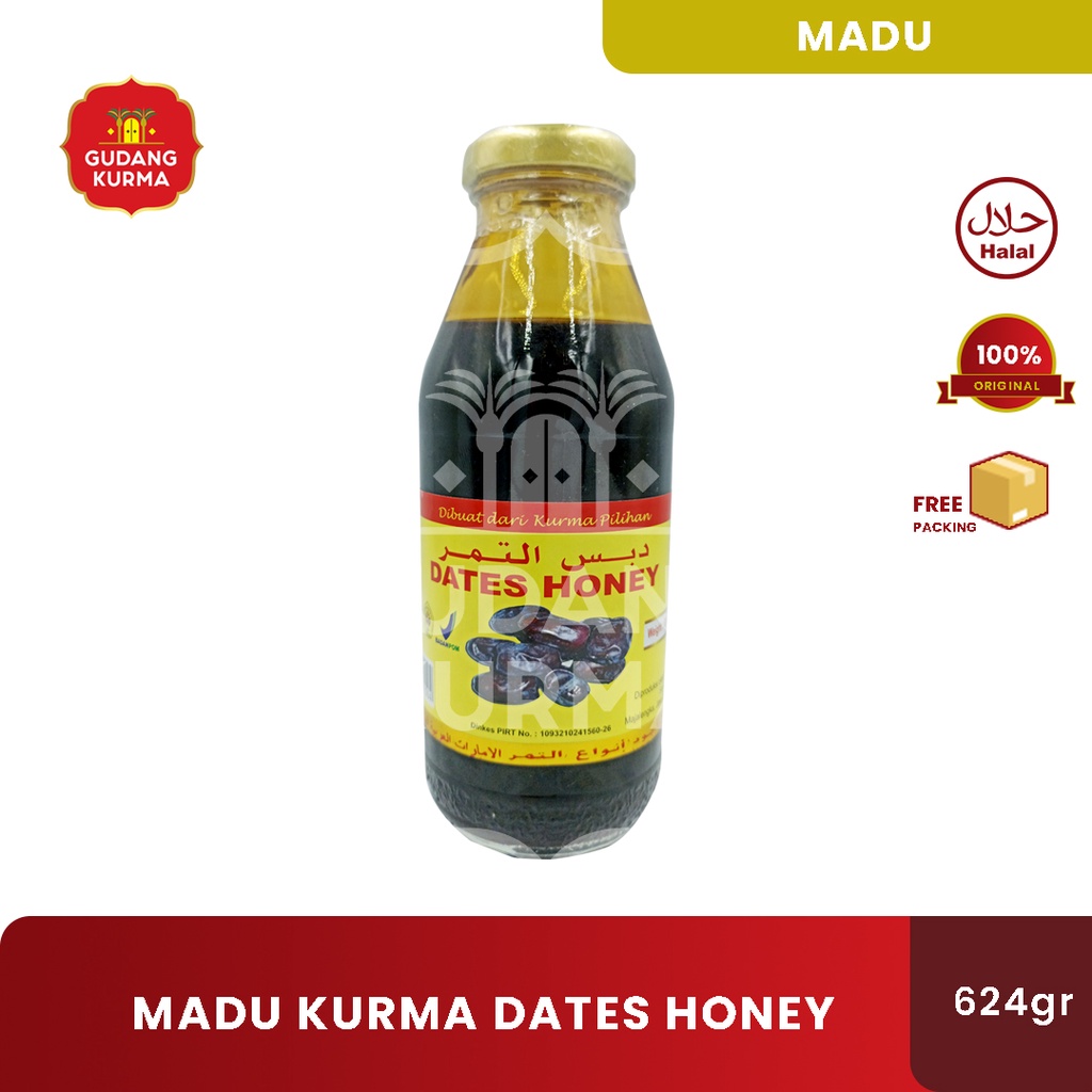 

Sari Kurma Madu Kurma Dates Honey 624gr Sari Buah Kurma Asli Premium Untuk Kesehatan Tubuh