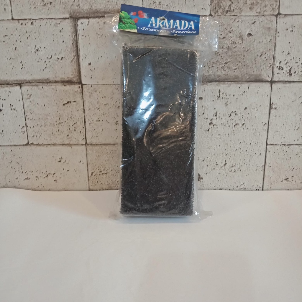 Kapas Filter Aquarium Biofoam Biofil Hitam Kecil