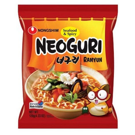 

NONGSHIM NEOGURI KOREAN SPICY SEAFOOD RAMEN