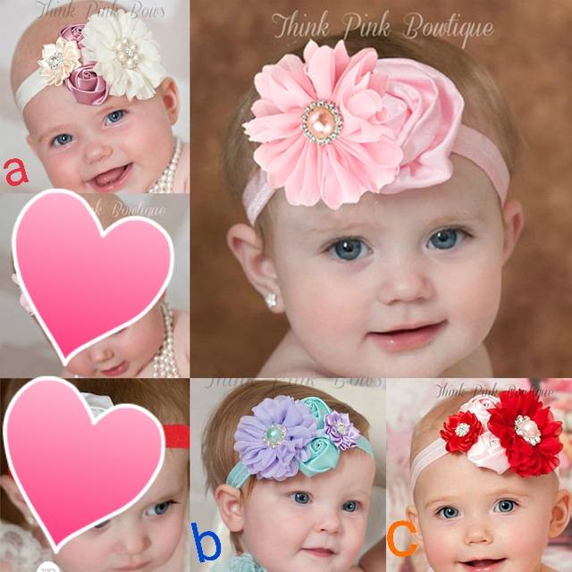 BANDANA BANDO PITA ANAK BAYI BABY HEADBAND HAIRBAND FLOWER BUNGA