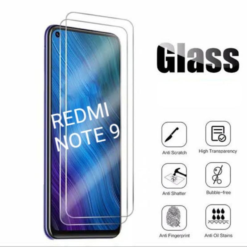 TEMPERED GLASS REDMI NOTE 9