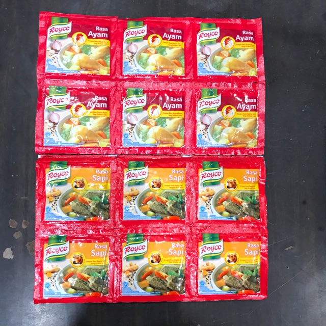 

Royco Rasa Ayam / Royco Rasa Sapi 9 gram