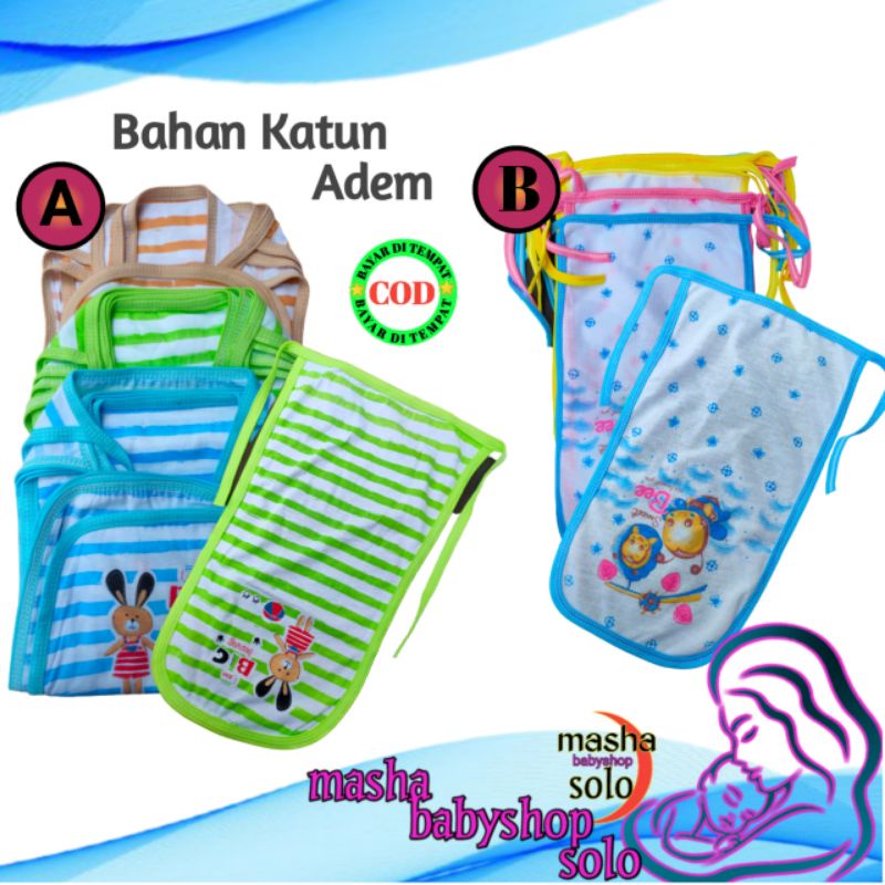 Popok Bayi Lusinan , Popok Bayi  Baru Lahir Motif Sablon