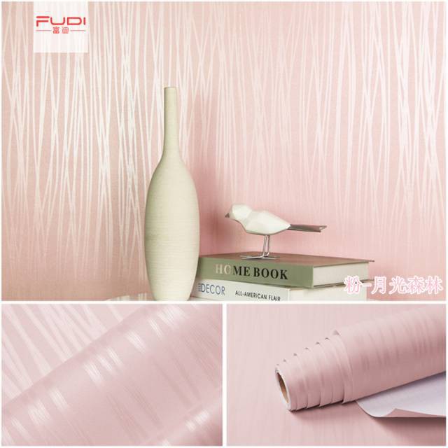 Wallpaper Sticker Dinding Motif Tekstur Pink Ukuran Panjang 10Meter x Lebar 45Cm