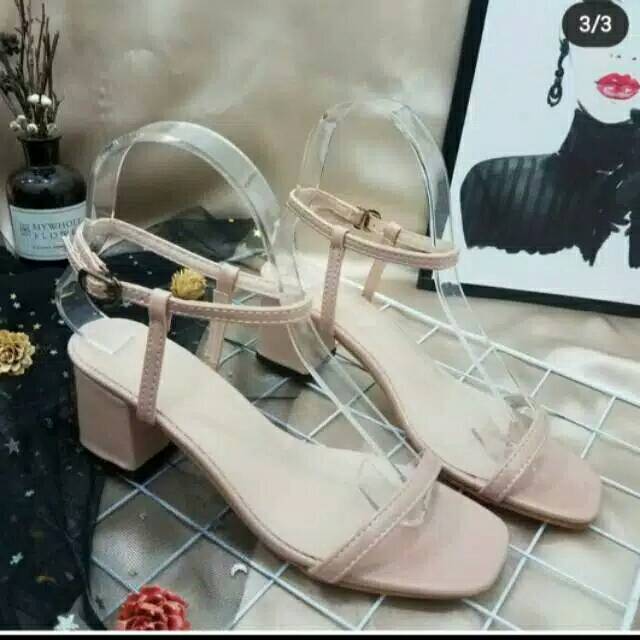 SANDAL HELS TALI WANITA 5 CM