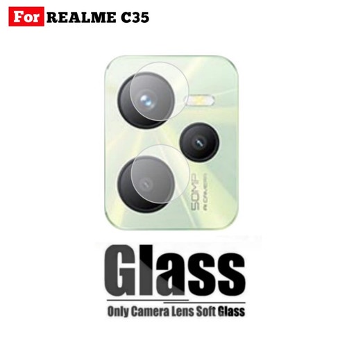 Pelindung Kamera Realme GT NEO 2 / GT NEO 3 / GT NEO 3T / 3 Pro / X Lite / C31 / C35  Tempered Glass Camera Lens Protector Camera