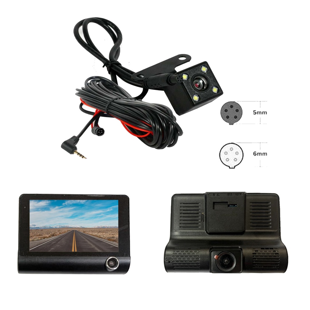 Monitor 4.3 inch + Kamera Parkir Mundur Mobil