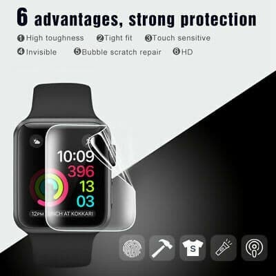 Screen Protector / Anti Gores HYDROGEL SmartWatch Custom ALL Merk Type