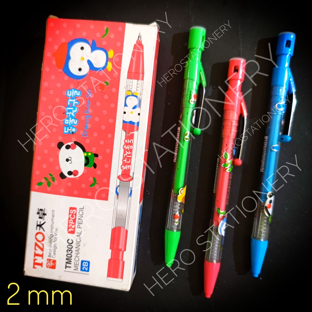 

SATUAN Tizo pensil mekanik motif fancy 2 mm