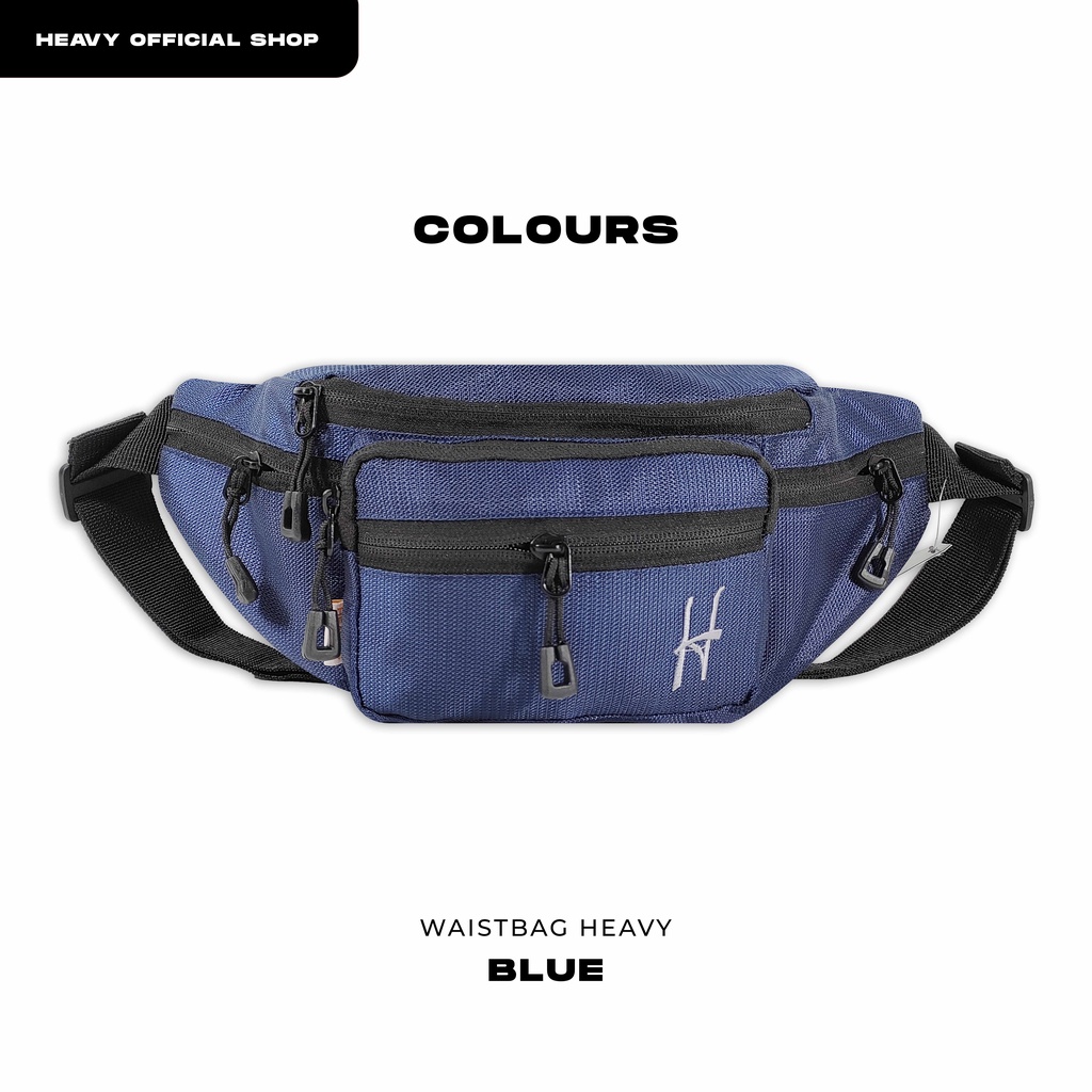 Tas Waistbag Heavy Cross Body Bag - Tas Pinggang Pria Casual - Tas Pria Heavy