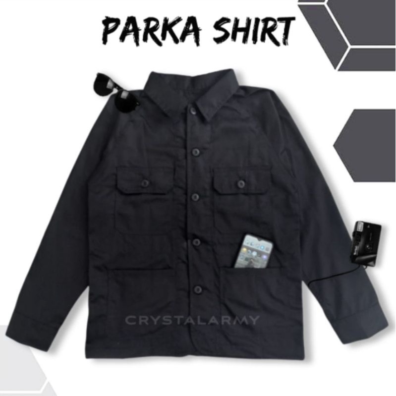 jaket semi parka / jacket fashion pria terlaris parka japan drill best seller