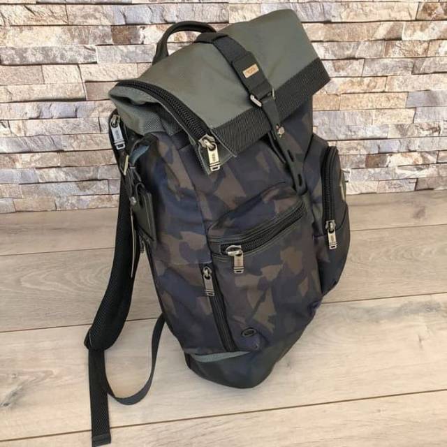 Tas Ransel TUMI luke roll top backpack alpha bravo